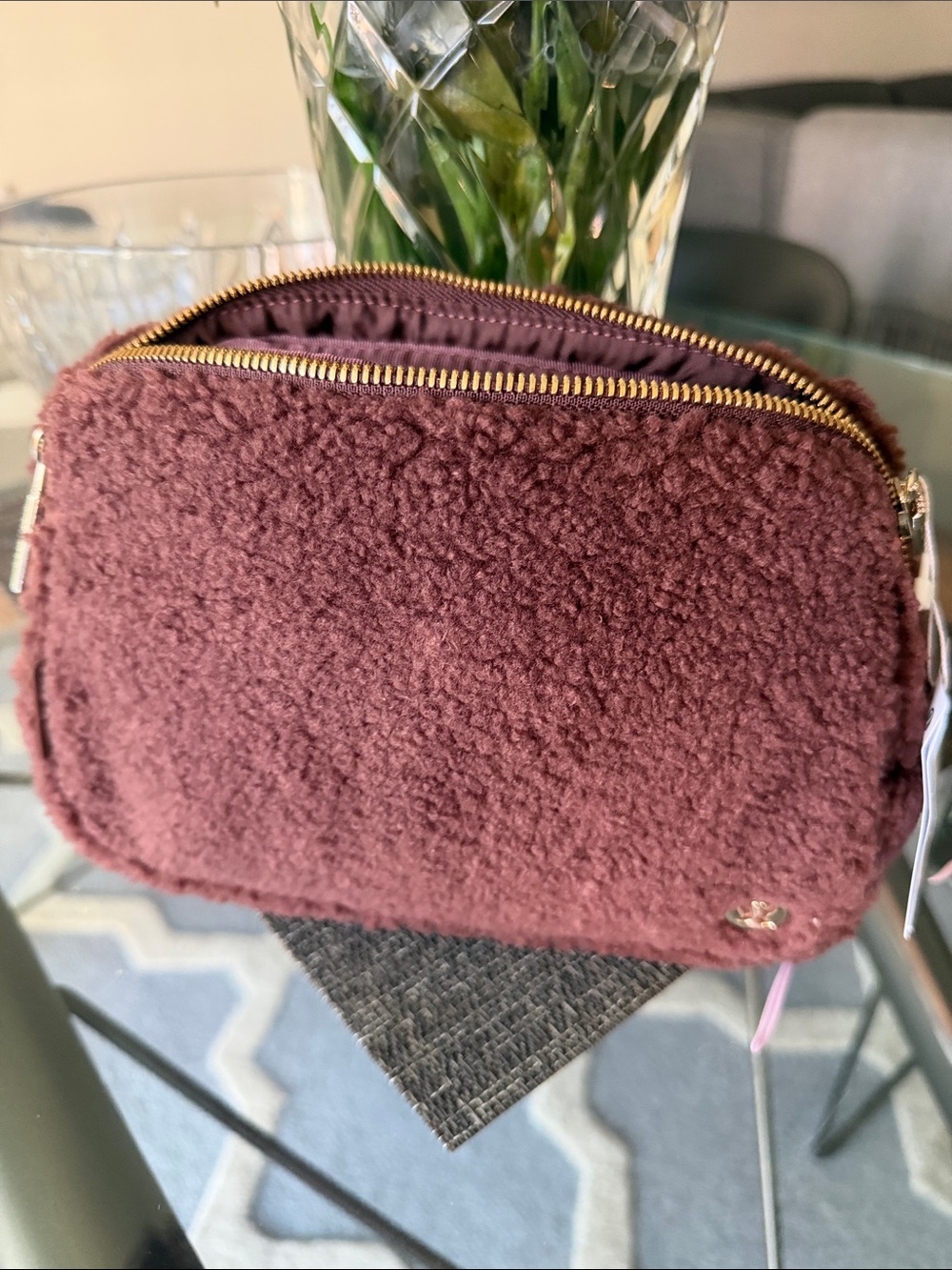 lululemon athletica Sherpa Belt Bag in Brown NWT